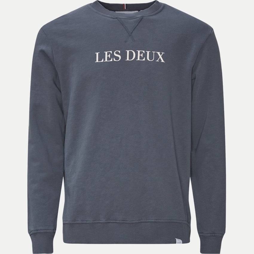 Les Deux Sweatshirts LES DEUX SWEATSHIRT LDM200095 TURBULENCE BLUE/IVORY